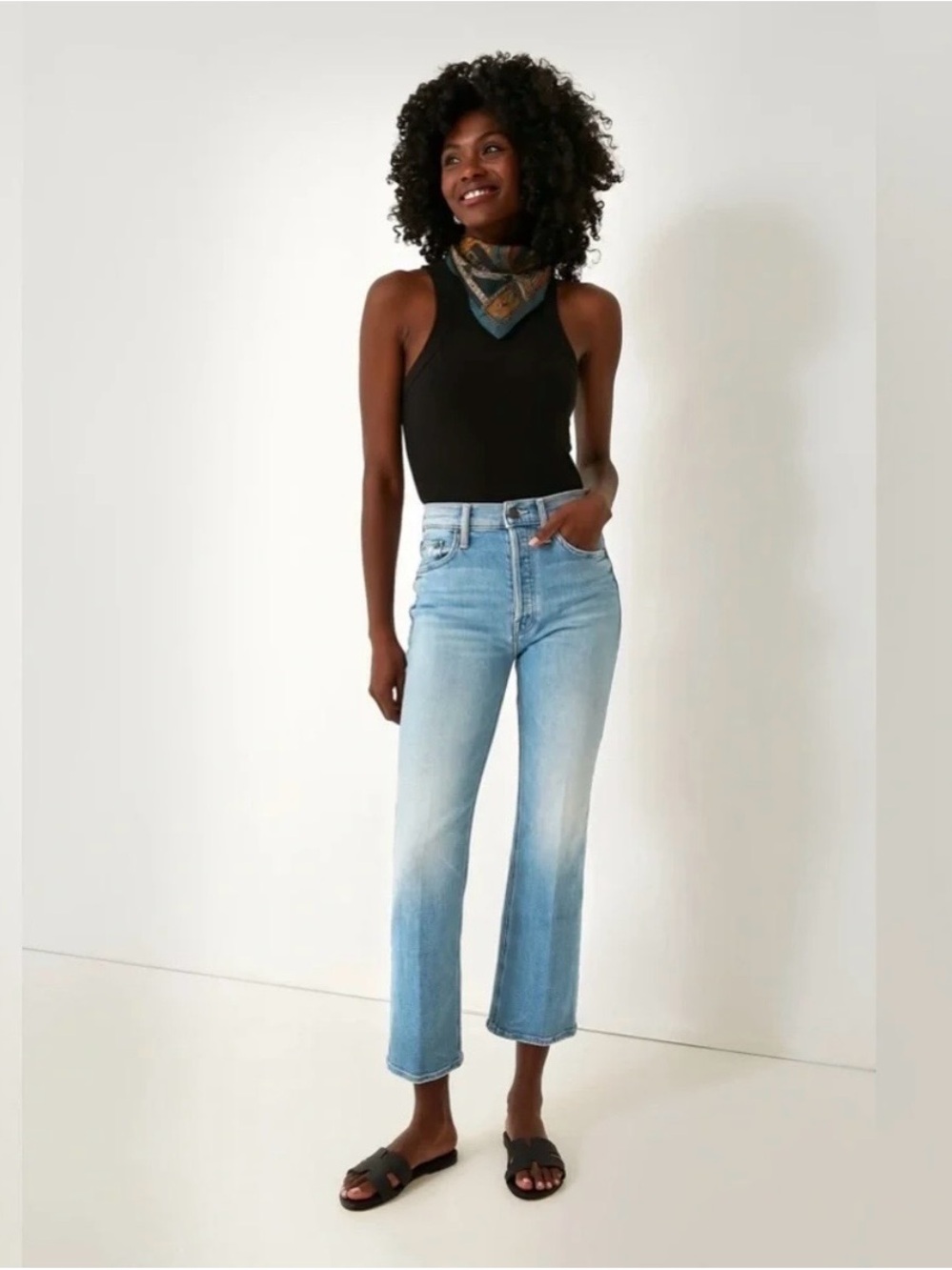 MOTHER The Tripper Ankle Jeans Ripe For The Squeeze Size 27